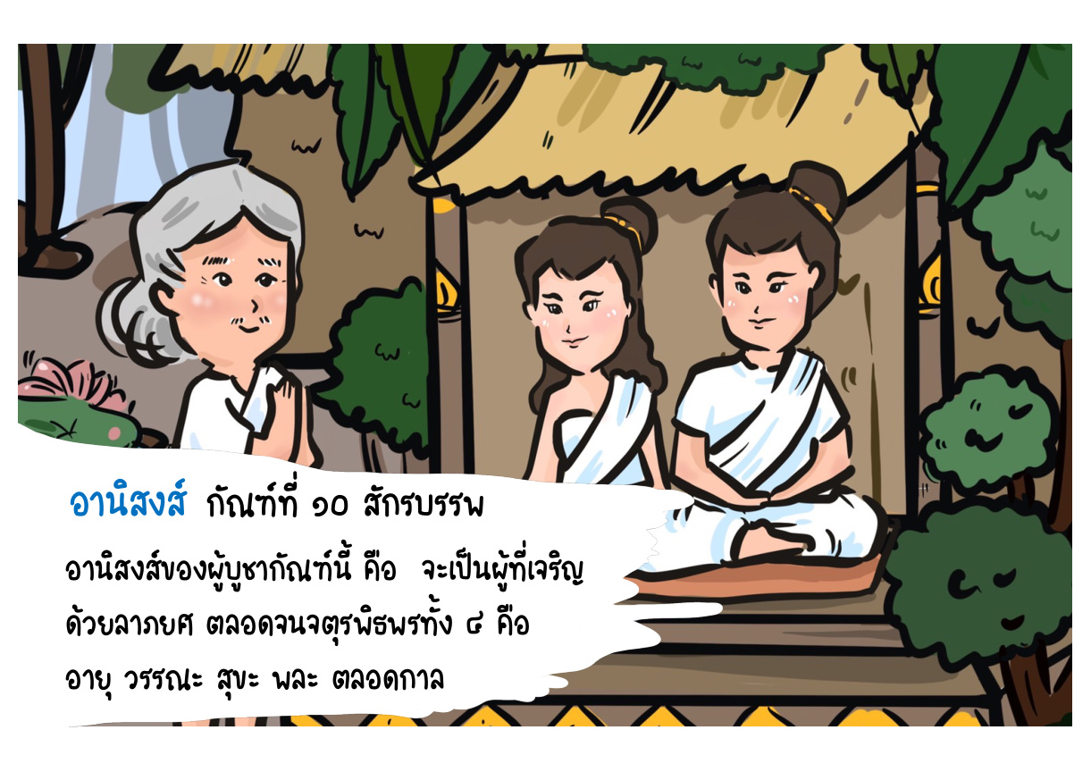 ภาพเหตุการณ์กัณฑ์ที่ 10 ลำดับที่ 3