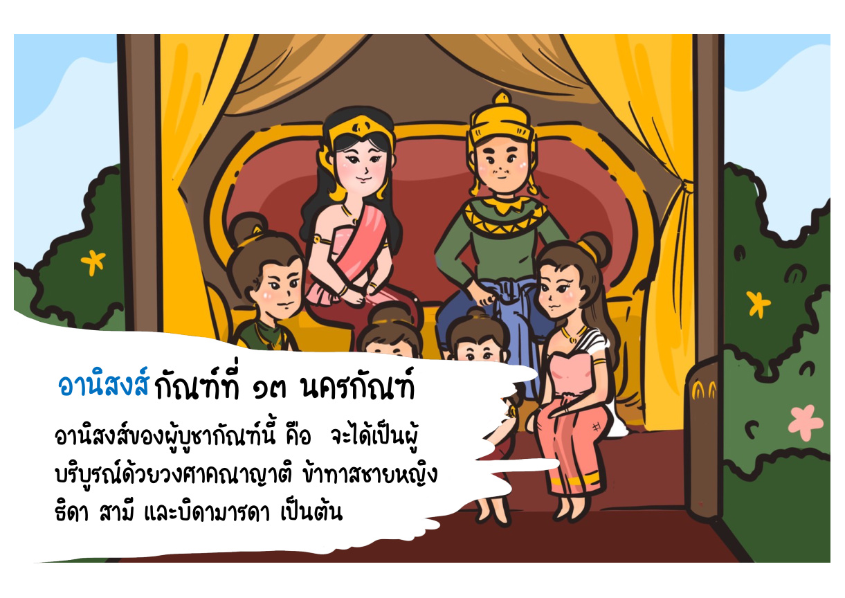 ภาพเหตุการณ์กัณฑ์ที่ 13 ลำดับที่ 2